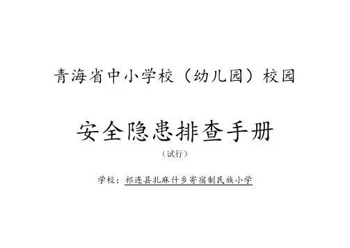 安全隐患排查手册