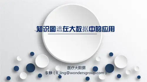 知识图谱在大数据中的应用