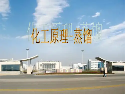 化工原理-精馏