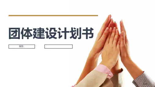 团队建设计划书模板PPT