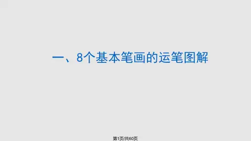 硬笔书法PPT课件PPT课件