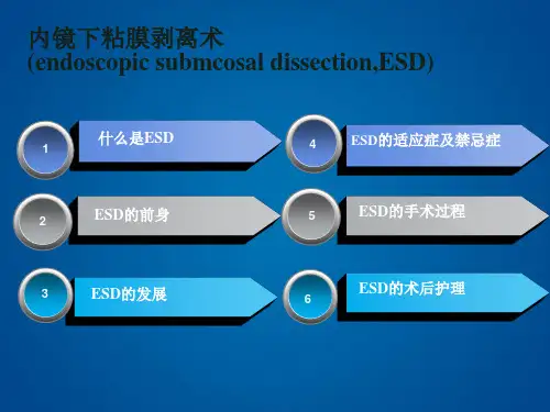 ESD患者的护理资料