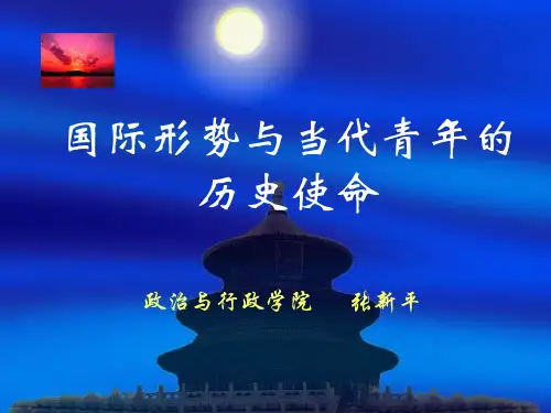国际形势与当代青年的历史使命