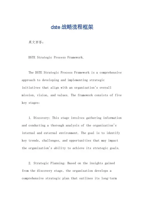 dste战略流程框架