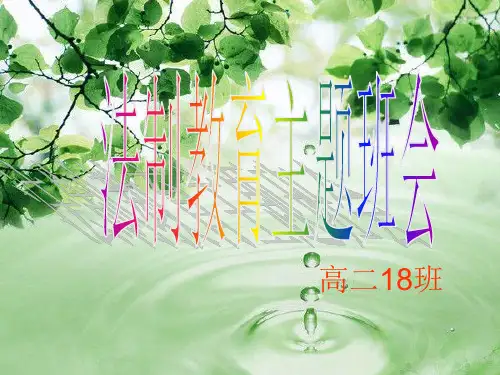 法制教育课件ppt(1)