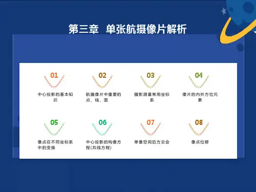 单张航摄像片解析