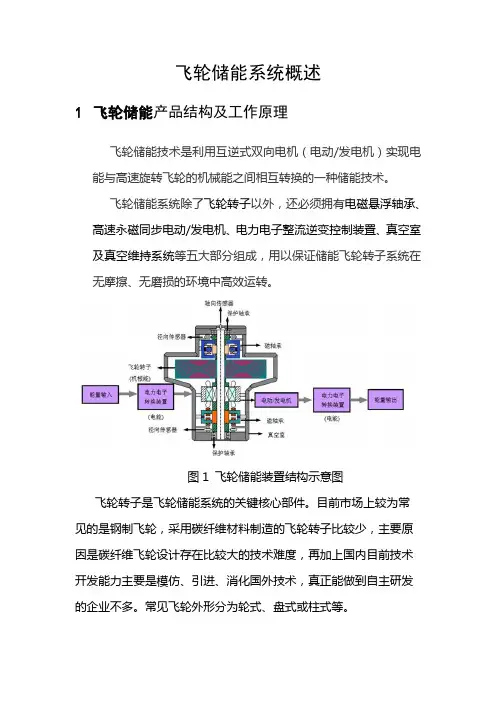 飞轮储能系统概述