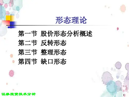 股票交易形态理论(最新编写)