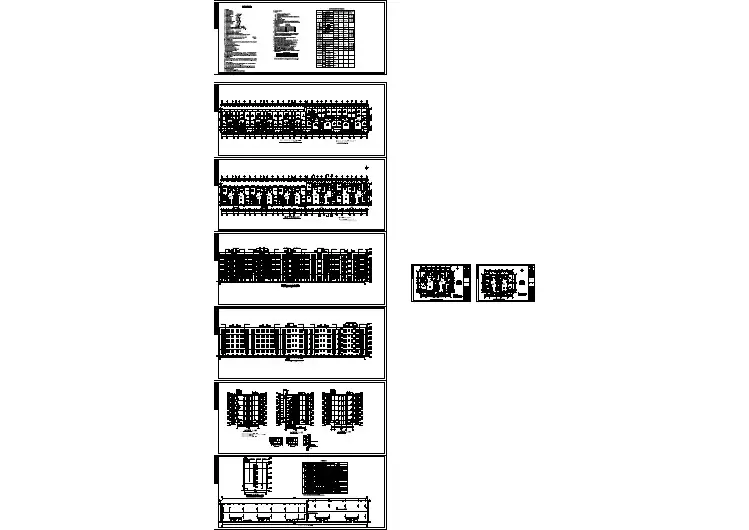 某地5层框架结构住宅全套建筑设计施工图