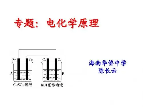 电化学原理教学课件