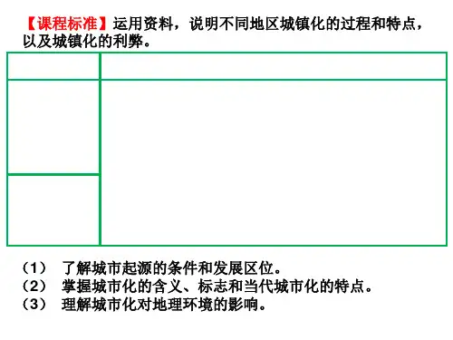 山东省新高考高三三轮冲刺专题五-城市与城市化(37张PPT)