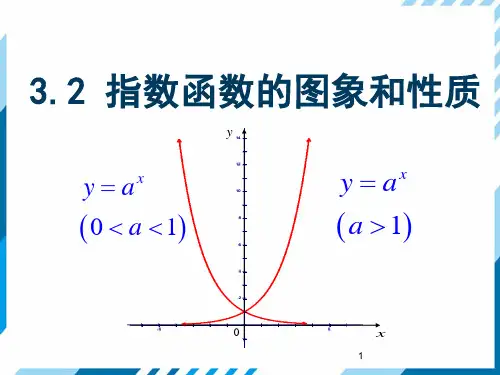 北师大版高中数学必修一第三章3.2指数函数的图象和性质课件