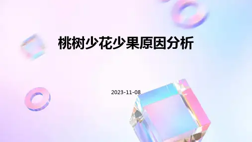 桃树少花少果原因分析