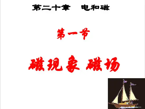 20.1磁现象磁场人教版物理九年级全一册PPT优秀课件