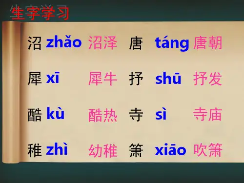大自然心中最美的诗教学课件详细解读