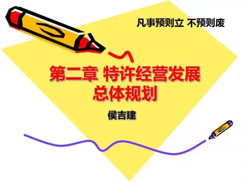 特许经营体系设计与构建2-PPT精品文档