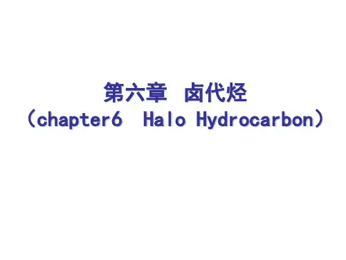 有机化学卤代烃