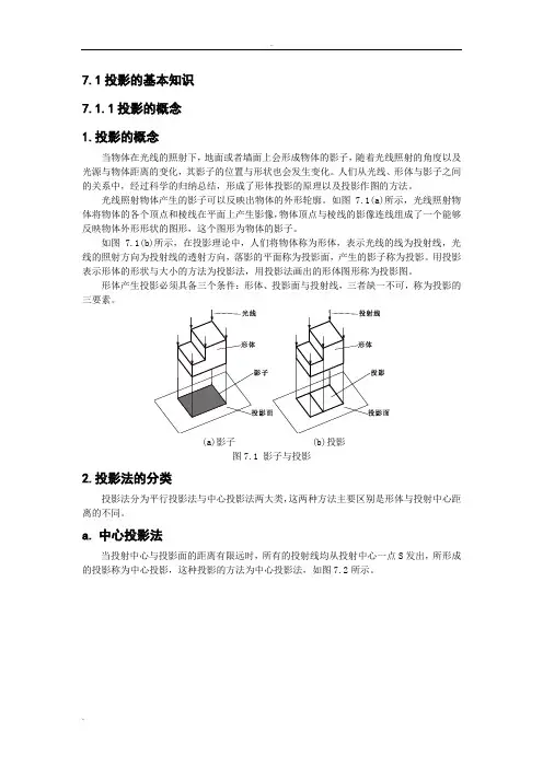 投影基础知识