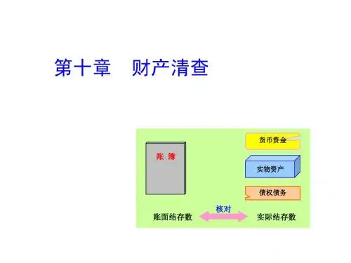 第10章财产清查
