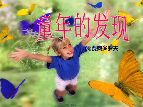 8、童年的发现ppt(完美版)
