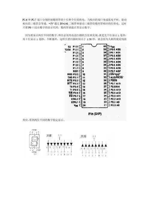 8051单片机引脚