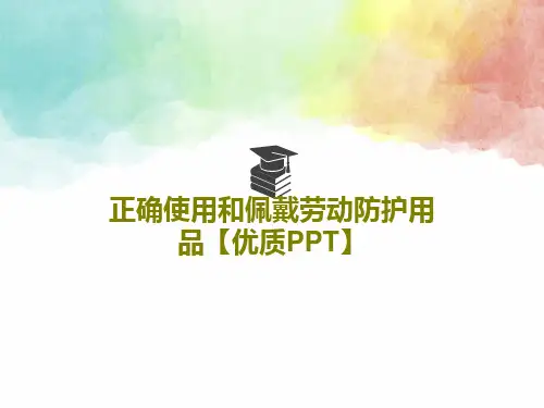 正确使用和佩戴劳动防护用品【优质PPT】共153页文档