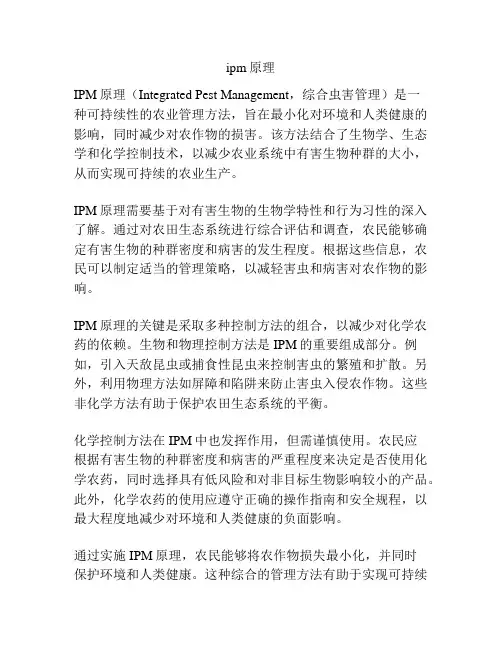 ipm原理