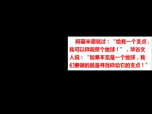 某房地产项目前期策划总体思路课件1