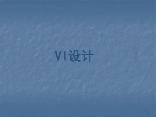 VI设计ppt课件