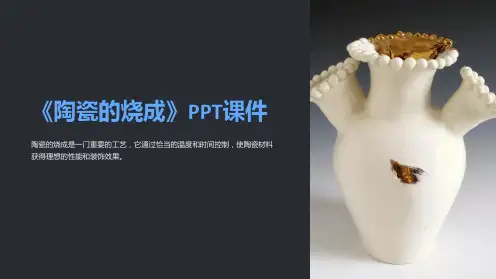 《陶瓷的烧成》课件