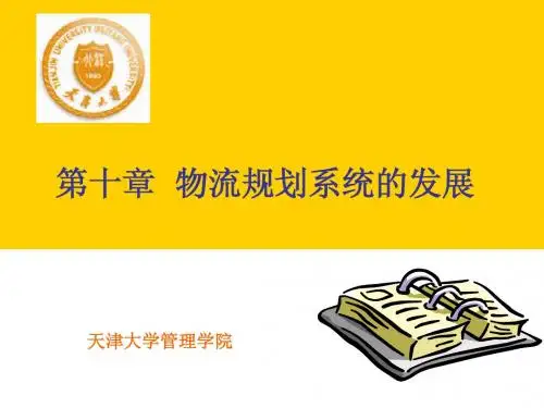 现代物流系统规划第十章 物流规划系统的发展