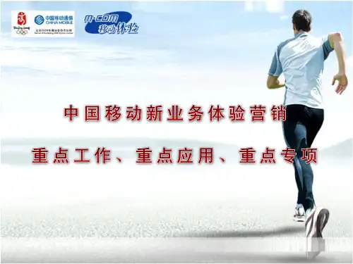 中国移动新业务体验分析报告书(ppt 37页)