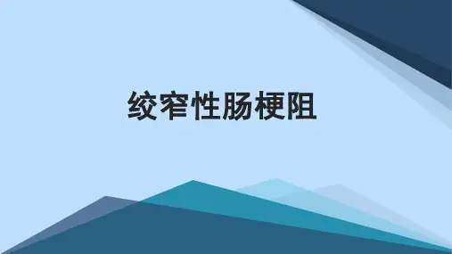 绞窄性肠梗阻