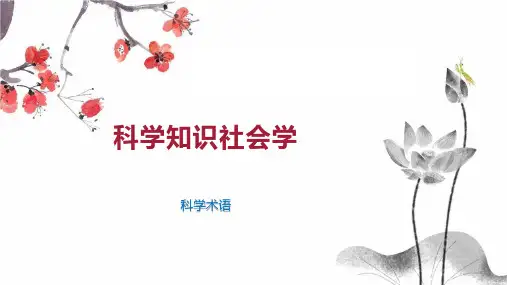 科学知识社会学