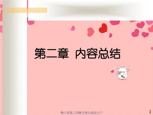 酶工程第三章酶生物合成法生产
