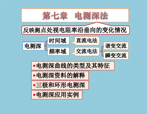 7.电测深法
