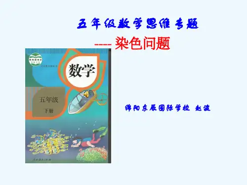 数学人教版五年级下册探索图形(染色问题)课件