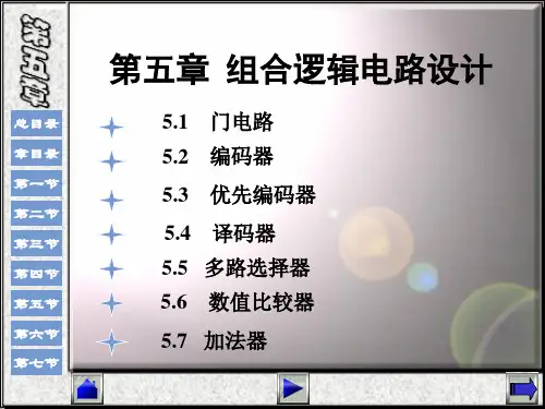 《电子设计自动化eda》组合逻辑电路设计.ppt