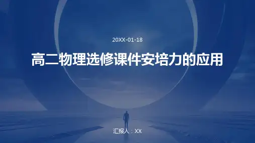 高二物理选修课件安培力的应用