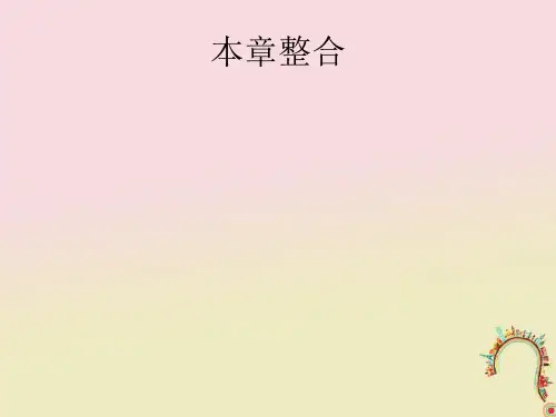 高中数学新人教A版必修1课件：第一章集合与函数概念本章整合
