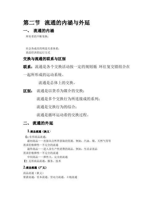 流通经济概述
