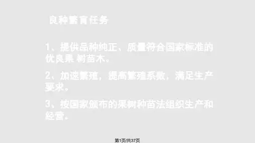 良种繁育PPT课件