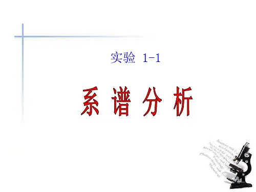 实验1-1-系谱分析