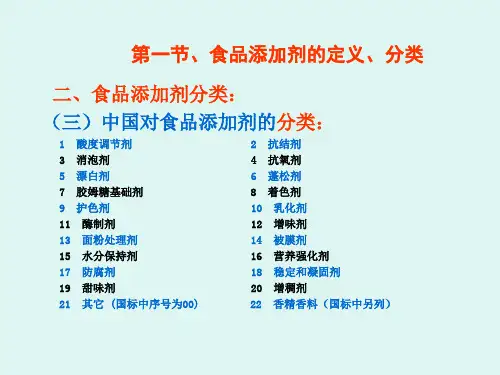 食品乳化剂
