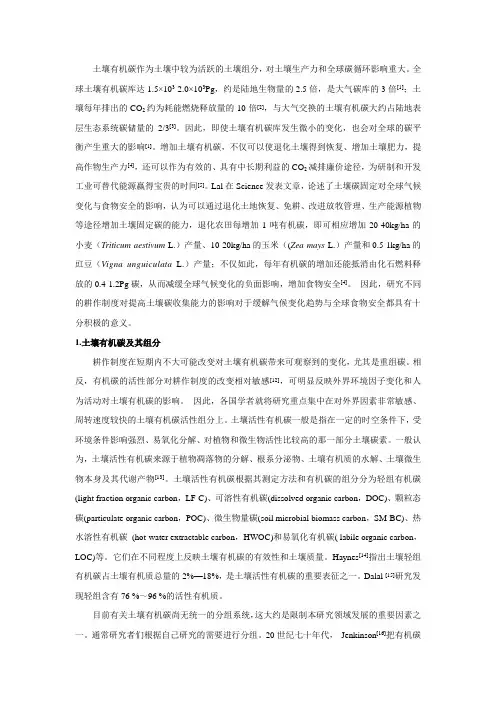碳组分分类
