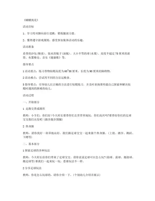 (优秀教参)-学前班数学公开课教案 第15课《蝴蝶找花》(优质课件)