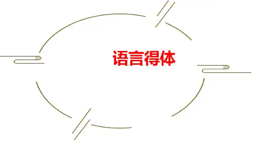 中考语文一轮专题复习：语言得体(共20张PPT)