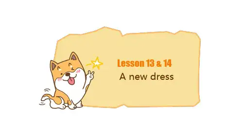 新概念英语第一册Lesson1314Anewdress小学英语全国通用