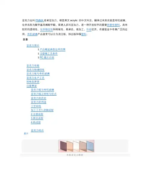 亚克力