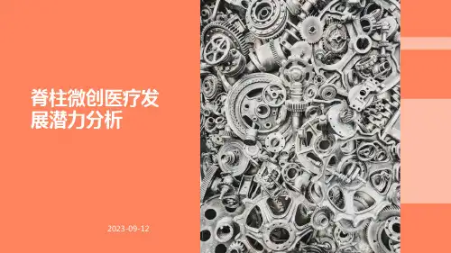 脊柱微创医疗发展潜力分析